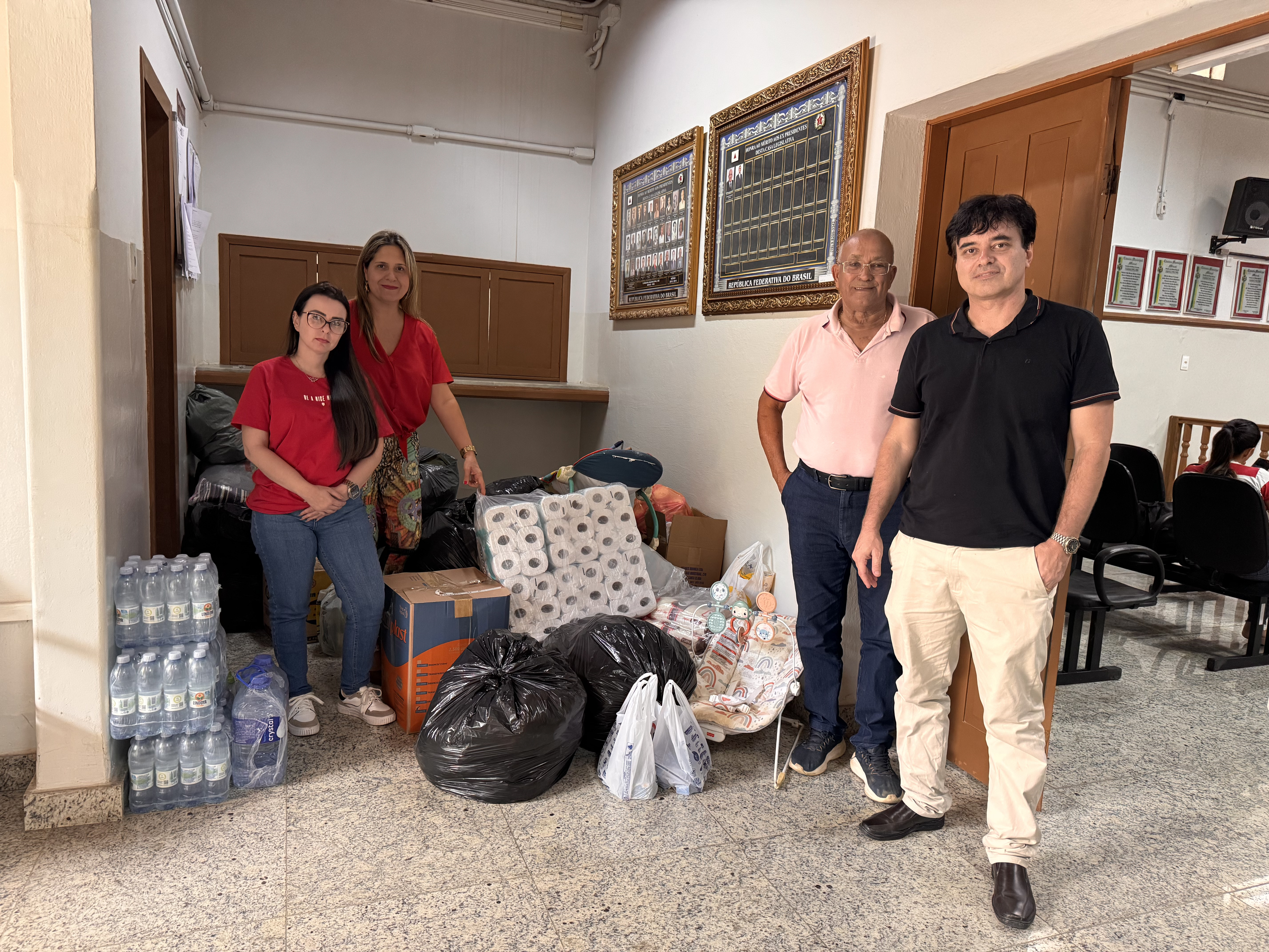 Câmara Municipal de Miraí agradece a todos que contribuíram com as doações